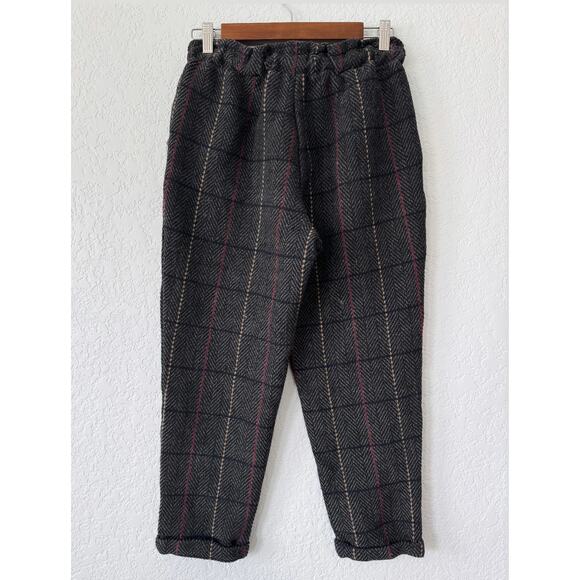 HYFVE Gray Plaid Tweed Pants Size Small - Picture 2 of 7